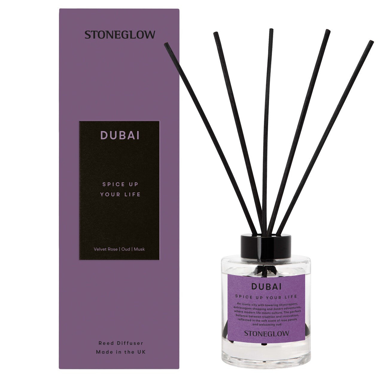 Explorer - Dubai - Spice Up Your Life - Scented Reed Diffuser 150ml