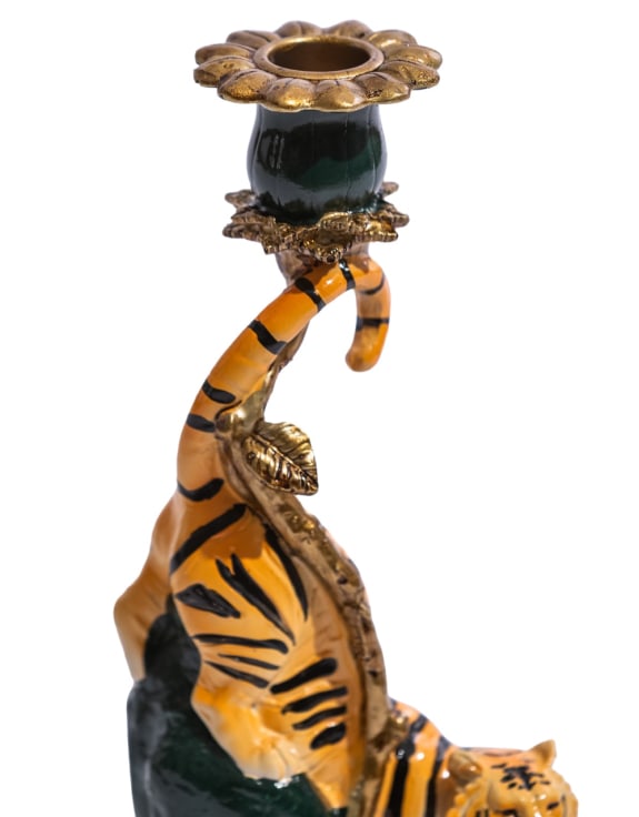 The Terrific Tiger Candle Holder