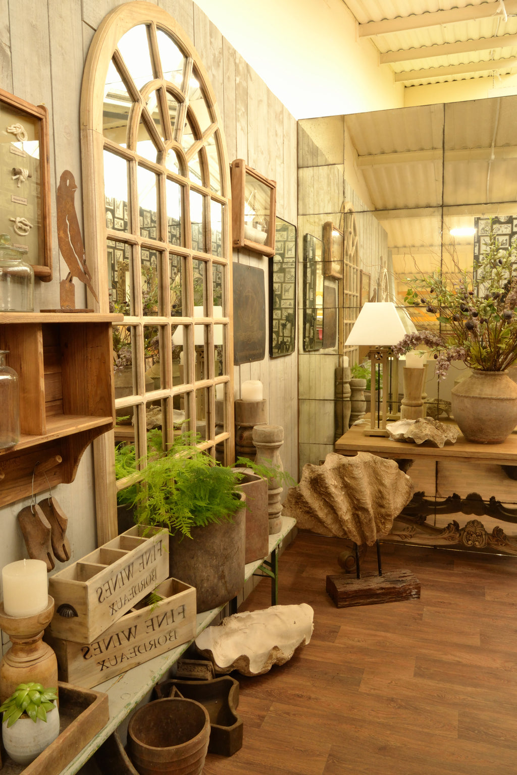 Arched Window Mirror - Large