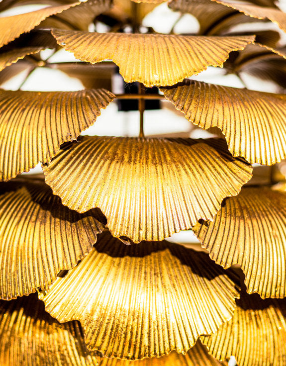 Gingko Leaf Ceiling Pendant Light