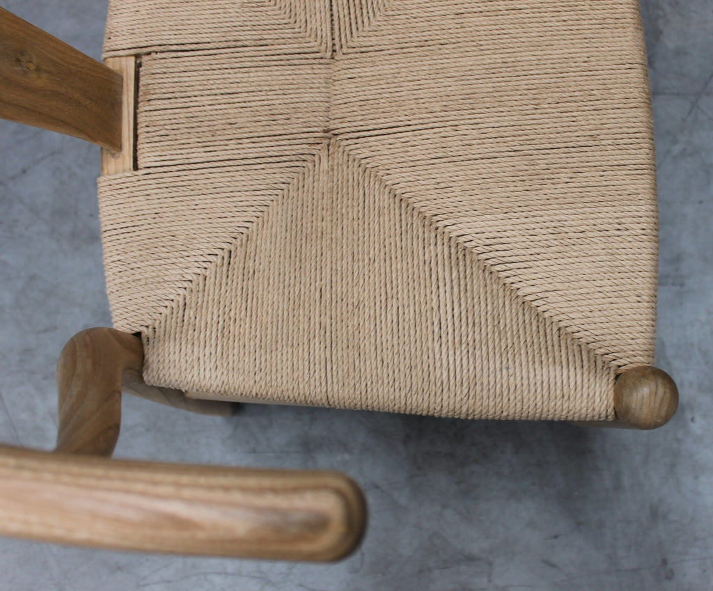 Grove Wishbone Chair With Natural Loom