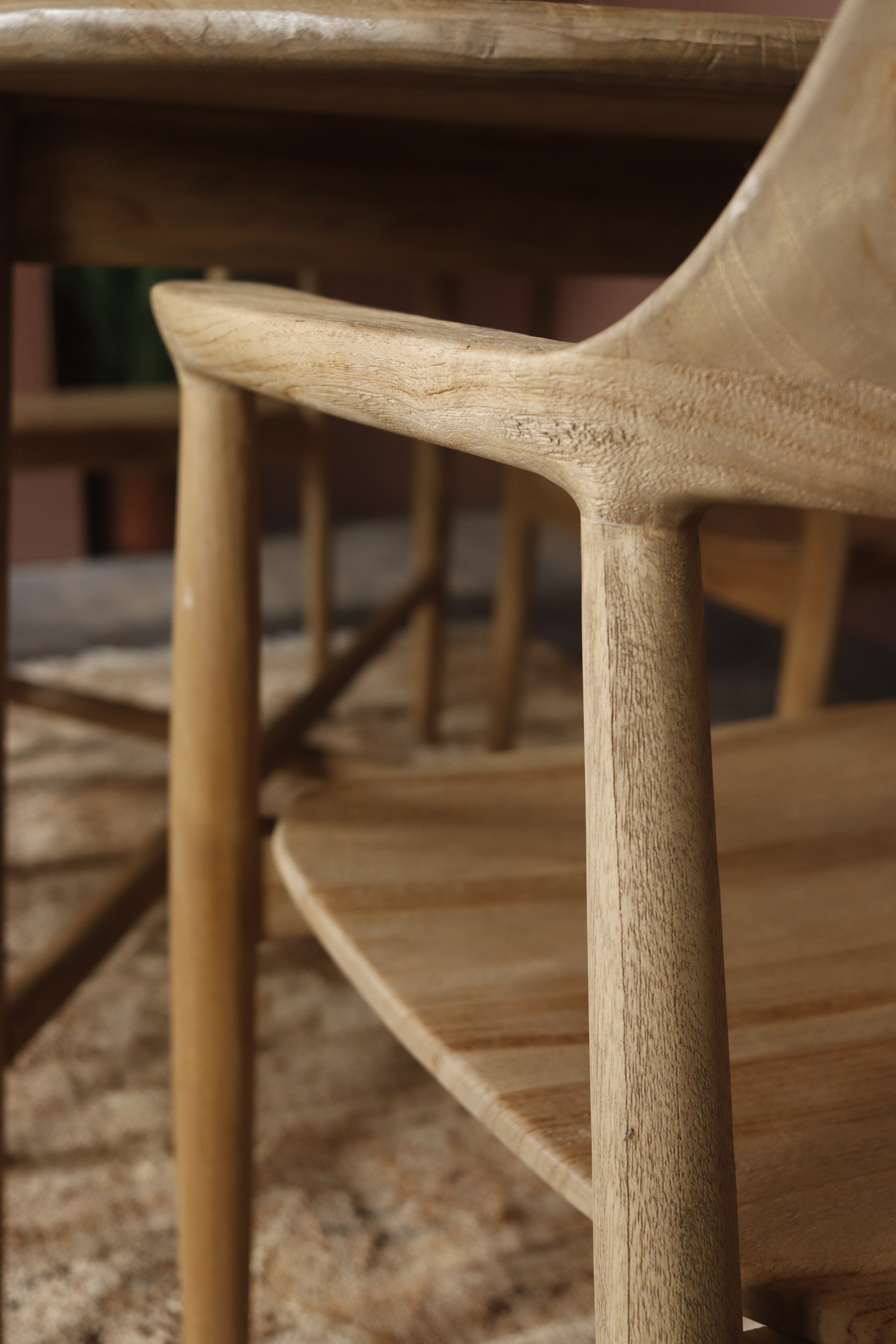 Hoxton Teak Dining Chair with Arms