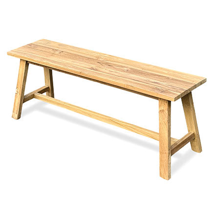 Java Reclaimed Teak Backless Bench 120cm