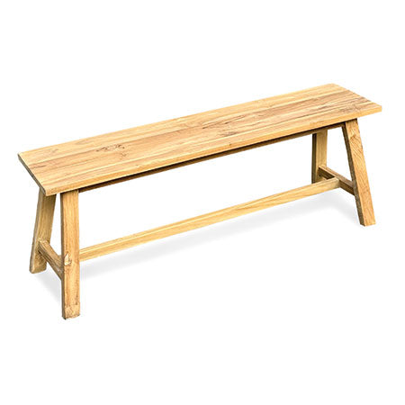 Java Reclaimed Teak Backless Bench 120cm