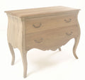 Limoges 2 Drawer Bombe Chest