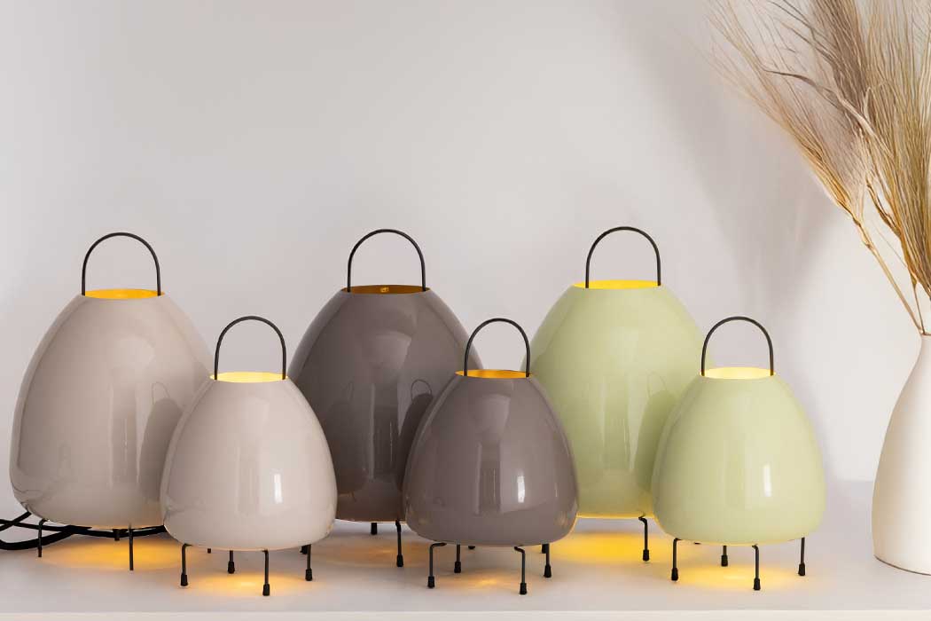 Linus Lamp Sage Mist - Medium