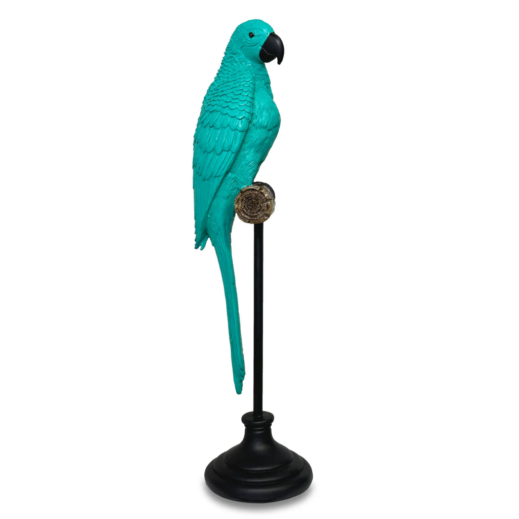 Verde Parrot Sculpture