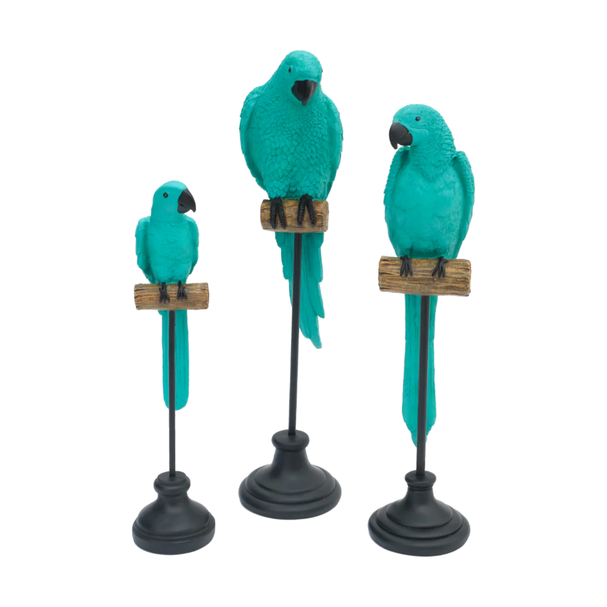 Verde Parrot Sculpture