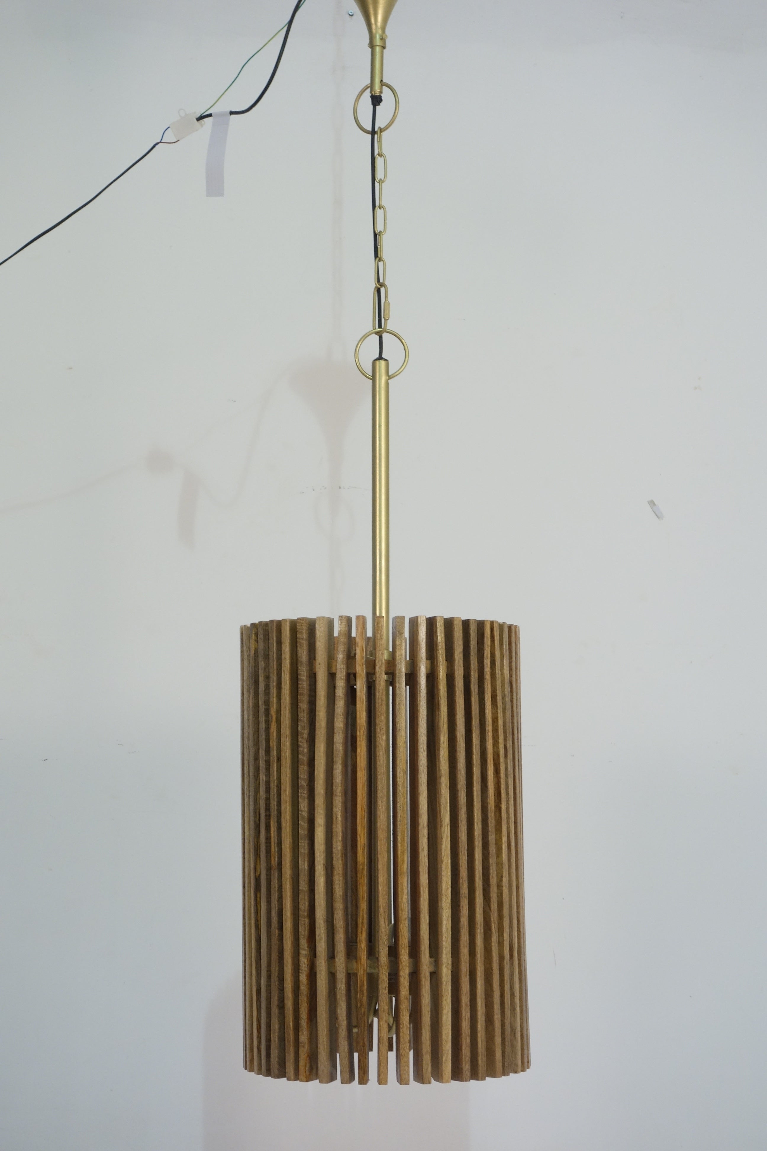 Rainer Slatted Round Light - Tall  *SPECIALOFFER