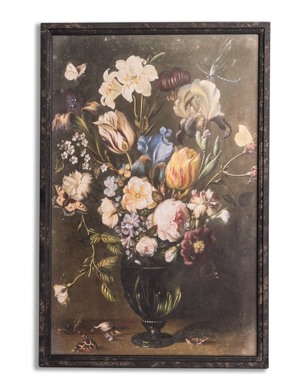 Soho Set of 2 Framed Large Floral Bouquet Prints