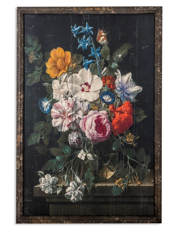 Soho Set of 2 Framed Large Floral Wall Prints