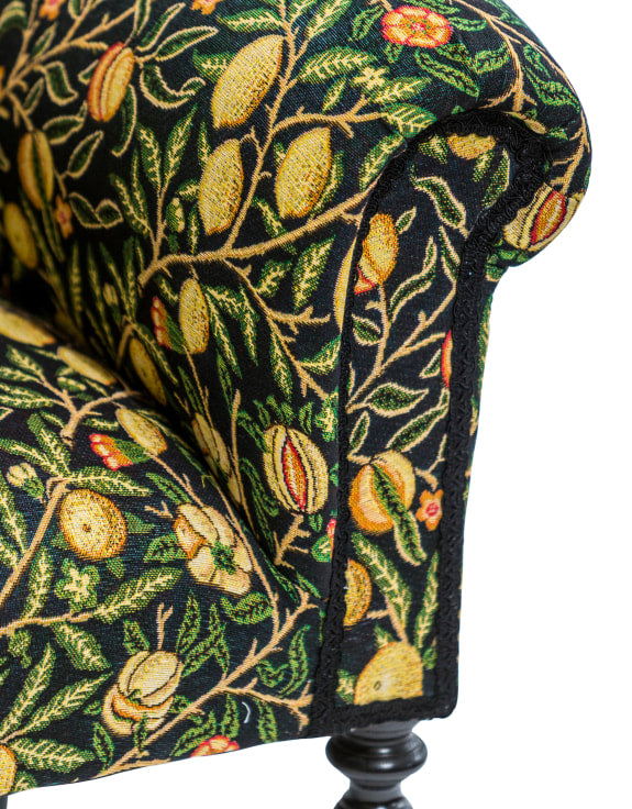 Standen Occasional Sofa in William Morris Citrus Fruit