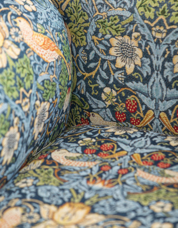 Standen Occasional Sofa in William Morris Strawberry Thief