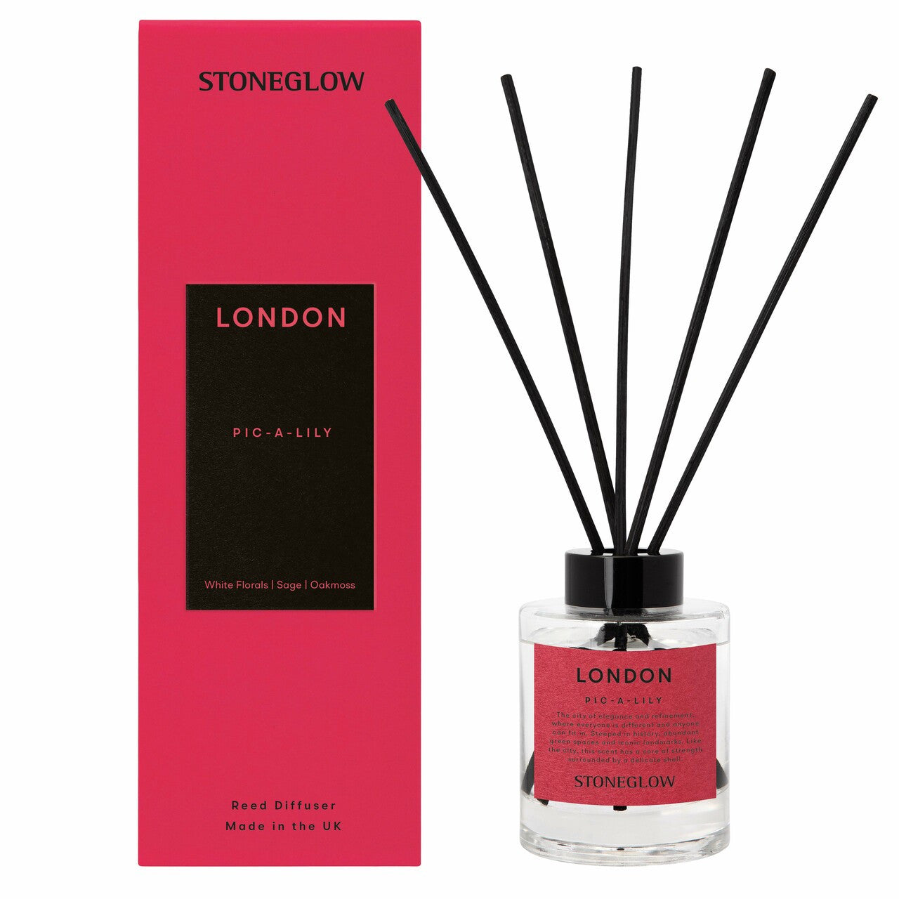Explorer -London - Scented Reed Diffuser 150ml