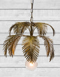 Tropical Fern Leaf Chandelier
