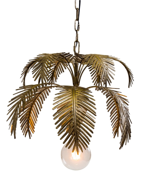 Tropical Fern Leaf Chandelier