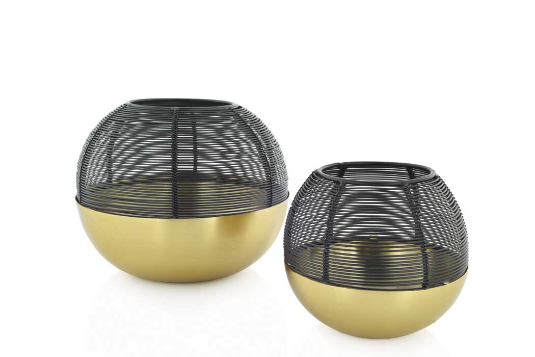 Caged Candle Holder - Medium