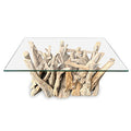Fairwind Coffee Table with 100x70cm glass