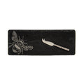 Mini Slate Board and Knife Set - Bee