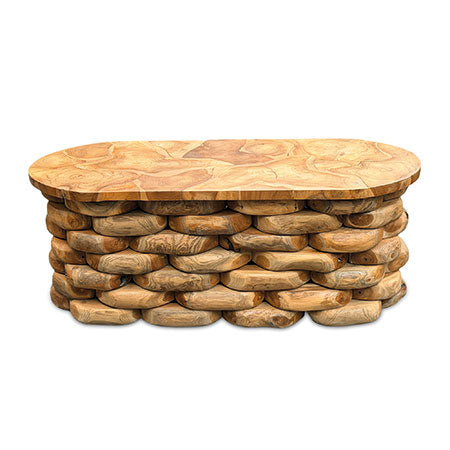 ArtRoot Oval Coffee Table - 120cm