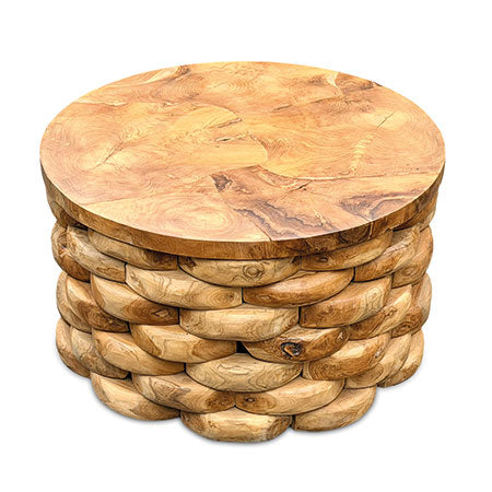 ArtRoot Round Coffee Table - 80cm