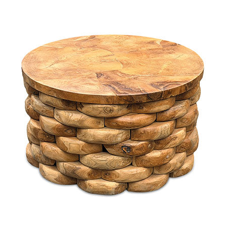 ArtRoot Round Coffee Table - 80cm