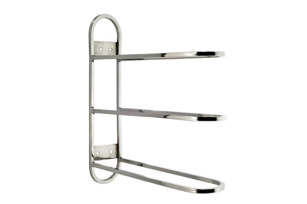 3 Bottle Wall Mounted Wine Rack