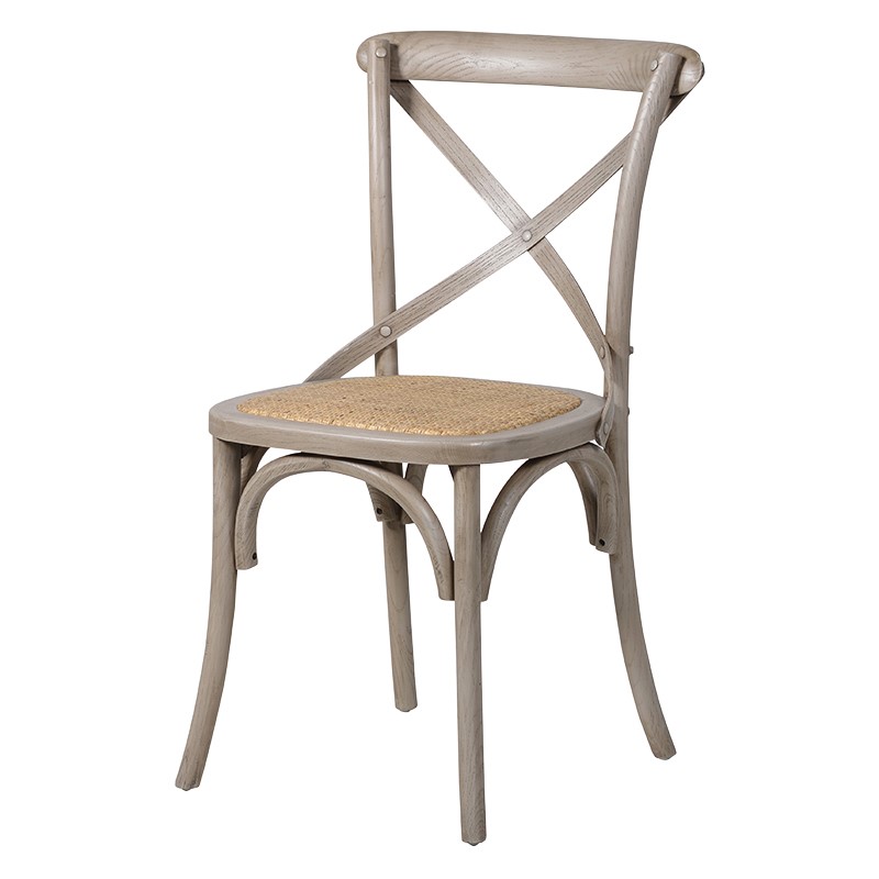 Weathered X Back Dining Chair Hot, Weathered Oak Dining Chairs Uk